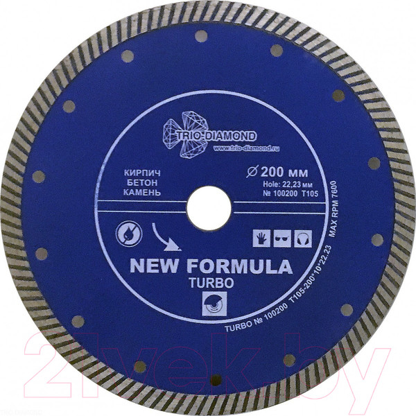 Изображение товара Отрезной диск алмазный Trio Diamond T105