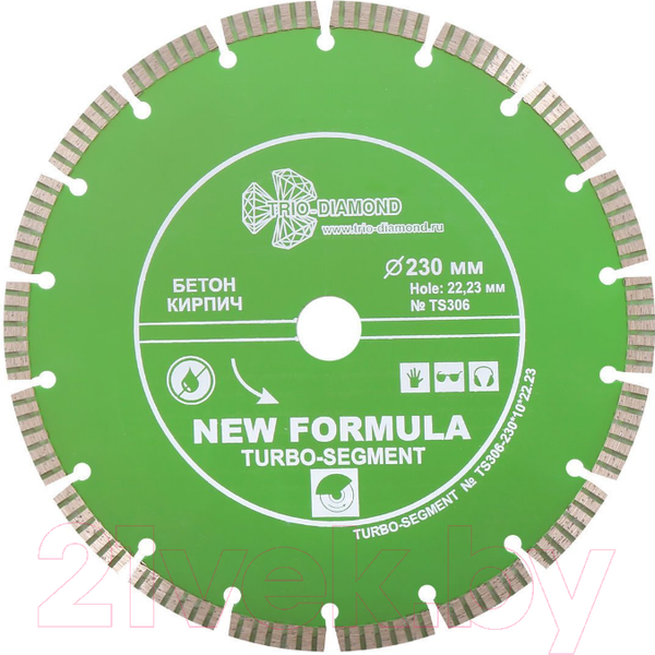 Изображение товара Отрезной диск алмазный Trio Diamond TS306