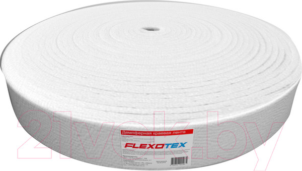 Изображение товара Лента демпферная Flexotex 5x150мм (50м)
