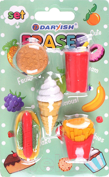 Изображение товара Набор ластиков Darvish DV-11968 (5шт)