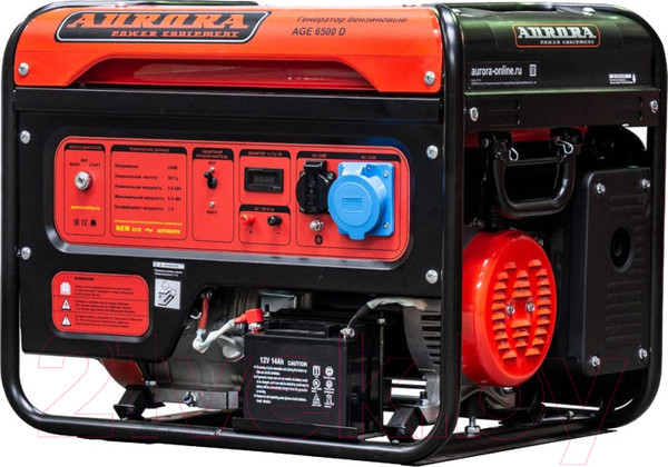 Изображение товара Бензиновый генератор AURORA Age 6500 D (6773)