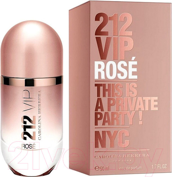 Изображение товара Парфюмерная вода Carolina Herrera 212 VIP Rose (50мл)