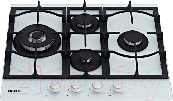 Изображение товара Газовая варочная панель Akpo PGA 604 VGC-T WT