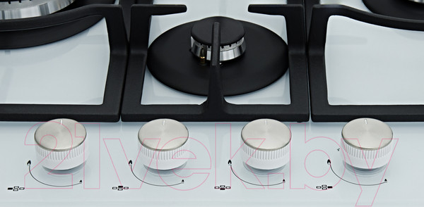 Изображение товара Газовая варочная панель Akpo PGA 604 VGC-T WT