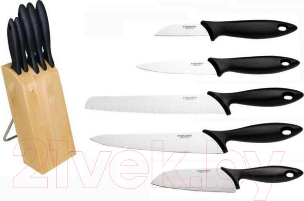 Изображение товара Набор ножей Fiskars Essential 1023782