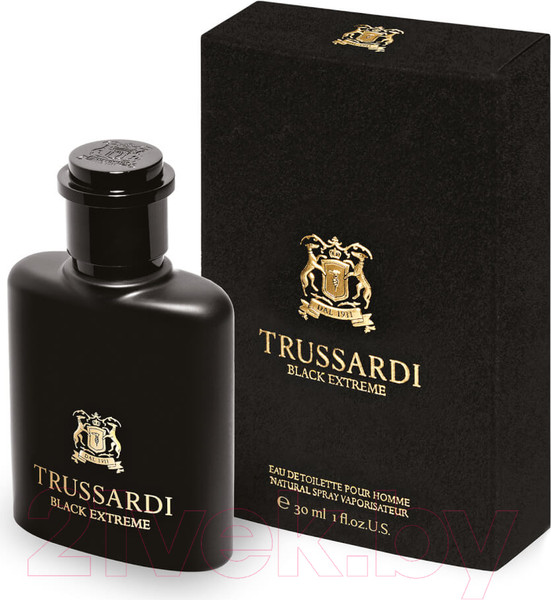 Изображение товара Туалетная вода Trussardi Black Extreme (30мл)