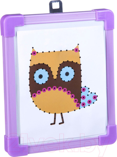 Изображение товара Набор для творчества «изонить» Bondibon Картина из ниток. Сова / ВВ1696-1