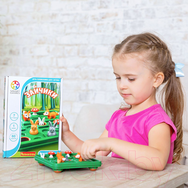 Изображение товара Игра-головоломка Bondibon Зайчики ВВ2185