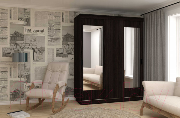 Изображение товара Шкаф-купе Eligard Лагуна / ШЛ-07.2 (дуб марбург)