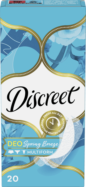 Изображение товара Прокладки ежедневные Discreet Deo Spring Breeze Multiform Single (20шт)