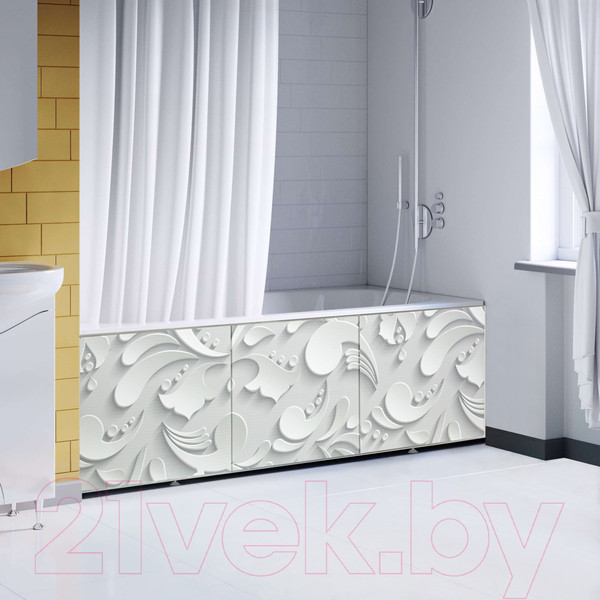 Изображение товара Экран для ванны Comfort Alumin Group Ажур 3D 170x50