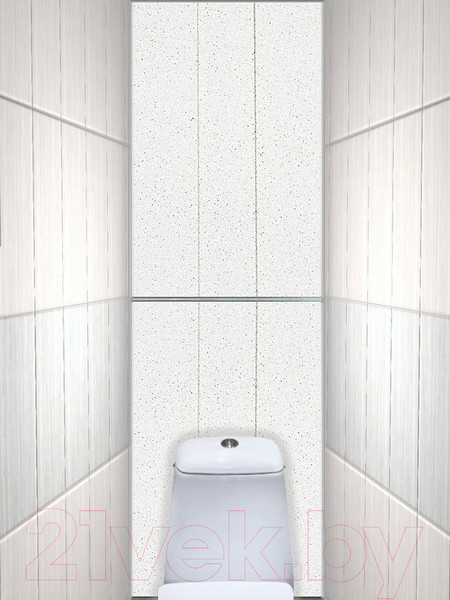 Изображение товара Экран-дверка Comfort Alumin Group Кристалл 73x200