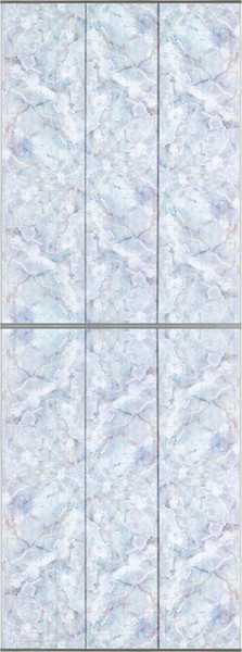 Изображение товара Экран-дверка Comfort Alumin Group Плитка голубая 73x200