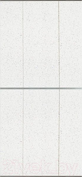 Изображение товара Экран-дверка Comfort Alumin Group Кристалл 83x200