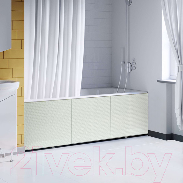 Изображение товара Экран для ванны Comfort Alumin Group Ромбики 120