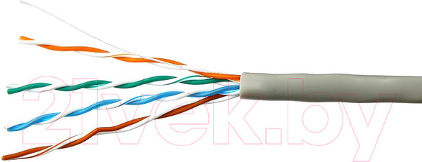 Изображение товара Кабель SkyNet Premium CSP-UTP-4-CU (305м, серый)