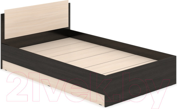 Изображение товара Полуторная кровать Modern Аманда А12 (венге/дуб млечный)