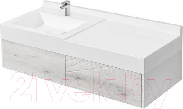 Изображение товара Тумба под умывальник Акватон Сакура 100 (1A234901SKW80)