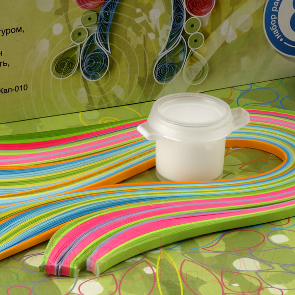 Изображение товара Набор для творчества Lori Квиллинг. Панно картина 3D Порхающие красавицы / Квл-010