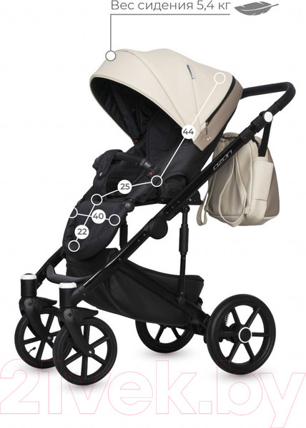 Изображение товара Детская универсальная коляска Riko Ozon Ecco 2 в 1 (25)