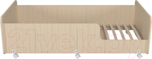 Изображение товара Кровать-тахта детская Можга Капризун 4 / Р439 (дуб млечный)