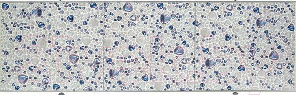 Изображение товара Экран для ванны Comfort Alumin Group Жемчужная мозаика 170