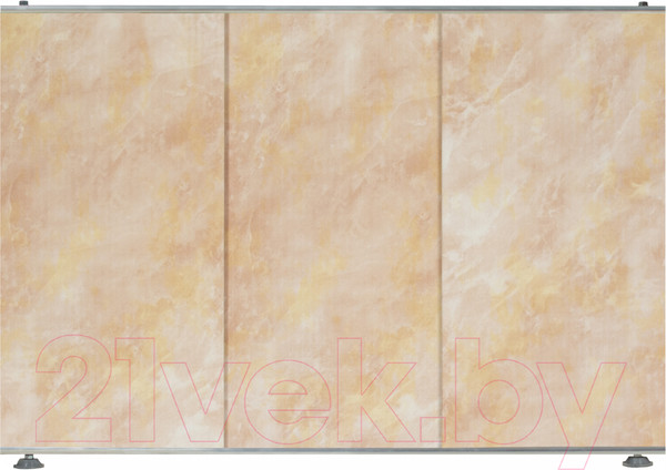 Изображение товара Экран для ванны Comfort Alumin Group Мрамор коралл (торцевой)