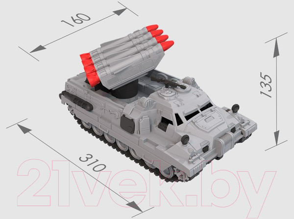 Изображение товара Ракетная установка игрушечная Нордпласт Морпех / 243