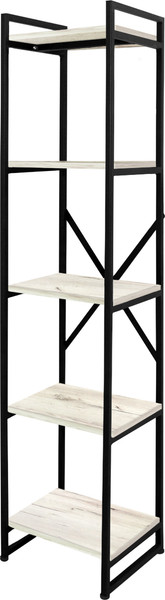 Изображение товара Стеллаж Millwood Neo Loft СН-2 Л (дуб белый Craft/металл черный)