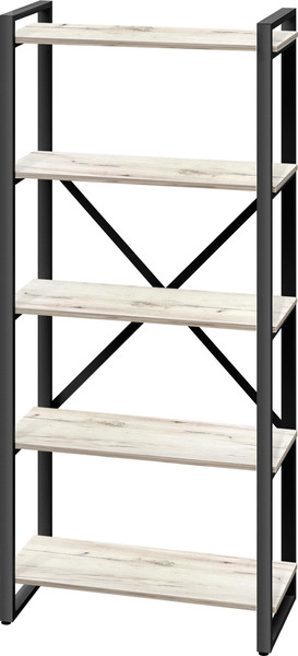 Изображение товара Стеллаж Millwood Neo Loft СН-3 Л (дуб белый Craft/металл черный)