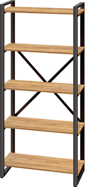 Изображение товара Стеллаж Millwood Neo Loft СН-3 Л (дуб золотой Craft/металл черный)