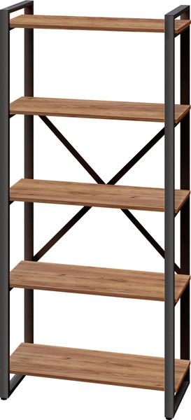 Изображение товара Стеллаж Millwood Neo Loft СН-3 Л (дуб табачный Craft/металл черный)