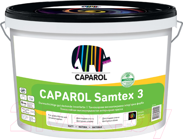 Изображение товара Краска Caparol Samtex 3 E.L.F. B3 (9.4л)