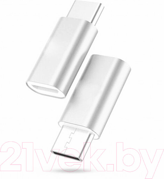 Изображение товара Кабель/переходник Atom USB Type-C 3.1 - MicroUSB-B (серебристый)