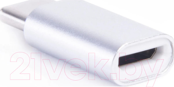 Изображение товара Кабель/переходник Atom USB Type-C 3.1 - MicroUSB-B (серебристый)