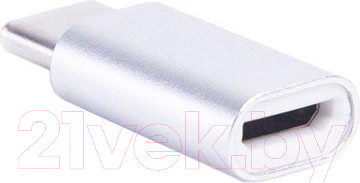 Изображение товара Кабель/переходник Atom USB Type-C 3.1 - MicroUSB-B (серебристый)