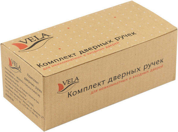 Изображение товара Ручка дверная VELA Перуджа (матовый никель/хром)