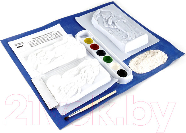 Изображение товара Набор для творчества Lori Набор для отливки барельефов. Принцессы / Н036