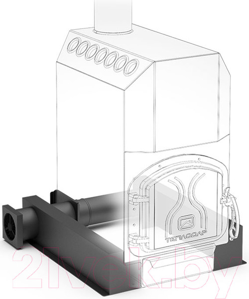 Изображение товара Приставка для печи Теплодар Турбо ТОП-200