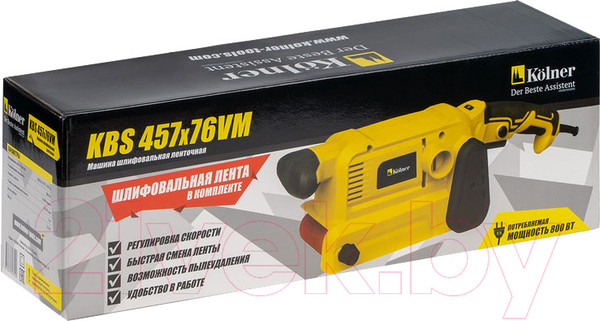 Изображение товара Ленточная шлифовальная машина Kolner KВS 533x76VM