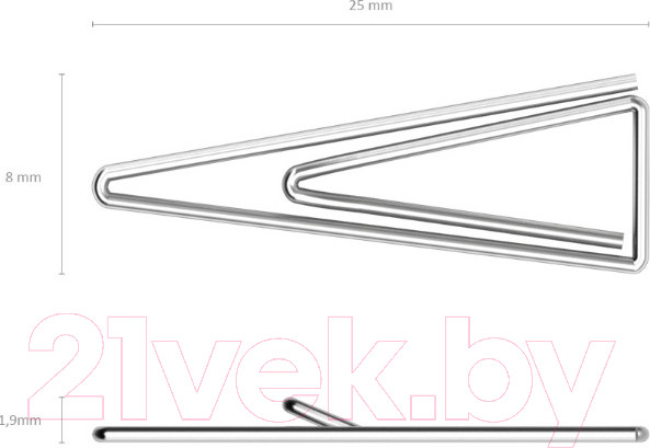 Изображение товара Скрепки Erich Krause 24869