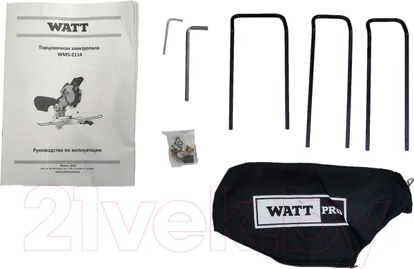 Изображение товара Торцовочная пила Watt WMS-2114 (20.014.210.00)