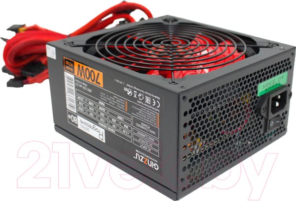 Изображение товара Блок питания для компьютера Ginzzu PC700 700W