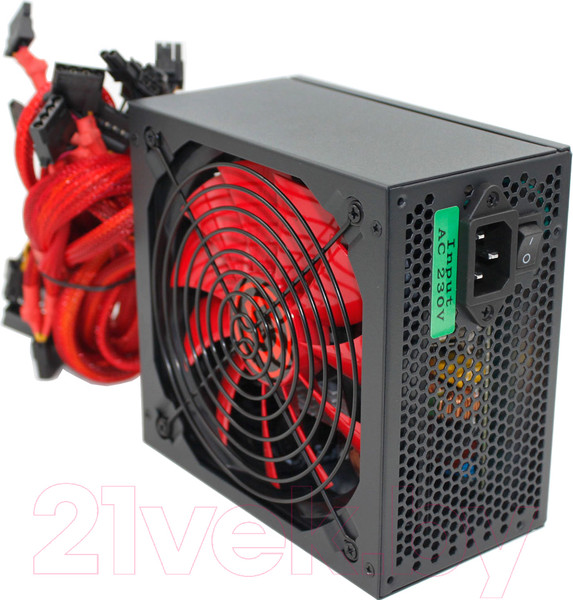 Изображение товара Блок питания для компьютера Ginzzu PC800 800W