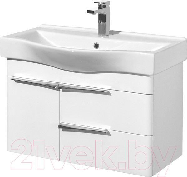 Изображение товара Тумба с умывальником Акватон Беверли 80 (1A2355K0BV010)