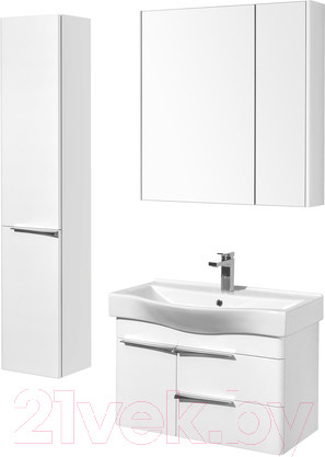 Изображение товара Тумба с умывальником Акватон Беверли 80 (1A2355K0BV010)