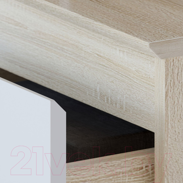 Изображение товара Комод Сокол-Мебель Т-4Р (дуб сонома/белый)