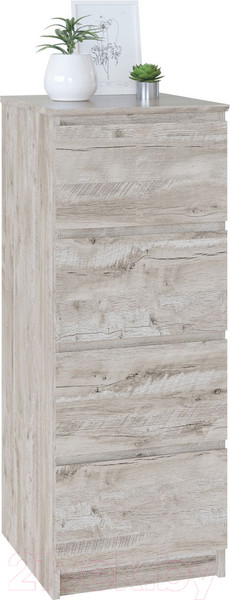 Изображение товара Комод Сокол-Мебель Т-4Р (дуб юкон)