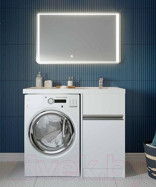 Изображение товара Тумба с умывальником Акватон Лондри 60 (1A2359K0LH010)