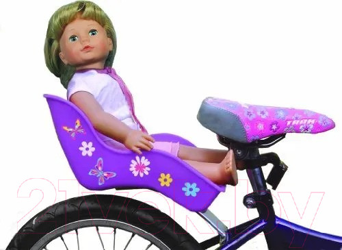 Изображение товара Велокорзина для куклы STG HL-BS03-5 / Х98516 (белый/красный)